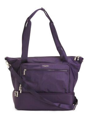 BAGGALLINI Park Ave Overnight Tote